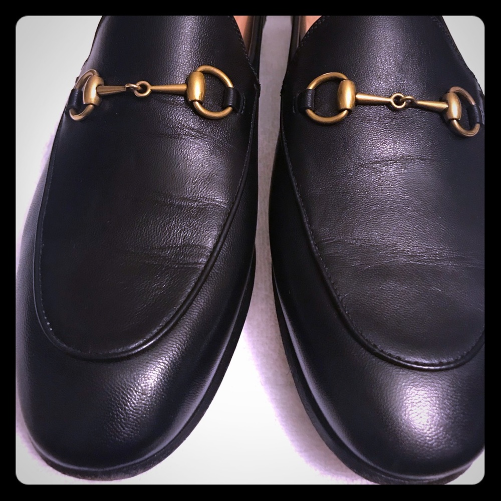 Gucci Brixton Convertible Loafer: Black, Size 39